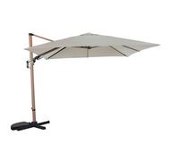 Parasol déporté orientable - Look Bois - L.3 x l.3 m