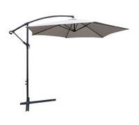 Parasol déporté rond collioure diamètre 3m - gris - 14-700765 - Beausoleil - KETER