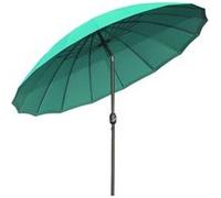 Parasol deporte toile en polyester rond Outsunny 255 x 255 mat en metal Vert G