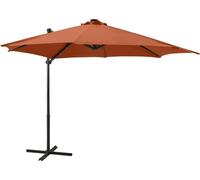 Parasol design avec éclairage LED 300 cm Terracotta - Parasols 2025 Neu6219416 1parcel