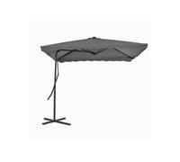 Parasol d'Extérieur avec Mât en Acier, Pare-soleil de Patio, Abri de Soleil, Parasol de Terrasse Extérieur, 250 x 250 44883
