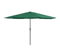 Parasol D'extérieur Avec Mât En Métal 400 Cm Vert Helloshop26 02_0008269 Multicolore