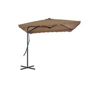 Parasol d'Extérieur avec Poteau en Acier, Pare-soleil de Patio, Abri de Soleil, Parasol de Terrasse Extérieur, 250 x 44884