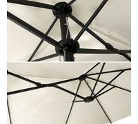 Parasol Double 2x4m Linai Beige Beige