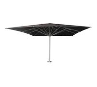 Parasol droit aluminium - Gris - L.5 x l.5 m