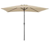 Parasol droit HAPUNA rectangulaire 2x3m beige