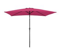 Parasol droit HAPUNA rectangulaire 2x3m fuchsia