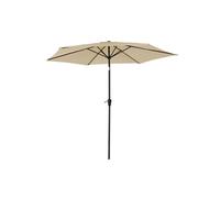 Parasol droit HAPUNA rond 2,70m de diamètre beige