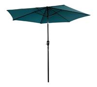 Parasol droit hapuna rond 2,70m de diamètre bleu