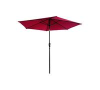 Parasol droit HAPUNA rond 2,70m de diamètre fuchsia
