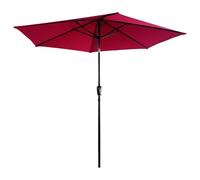 Parasol Droit Hapuna Rond 2,70m De Diamètre Fuchsia Rose