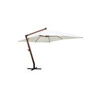 vidaXL Parasol 300x400 cm blanc