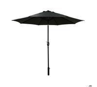 Parasol droit rond Eko 2.5 m gris anthracite