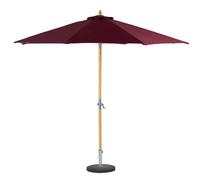 Parasol droit Rond Tinaei - Diam. 300 cm - Bordeaux