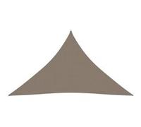 Vidaxl Voile De Parasol Tissu Oxford Triangulaire 3x3x4,24 M Taupe