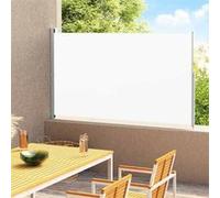 vidaXL Auvent latéral extensible 180x300 cm Crème