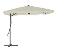 vidaXL Parasol avec mât en acier 250×250 cm Sable