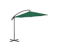 Parasol droit vidaxl mat en acier rond 300 x 300 toile en polyester