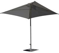 Parasol en aluminium laqué et toile Olefin