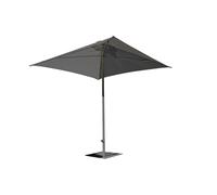 Parasol en aluminium laqué et toile Olefin