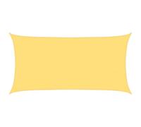 Parasol en PEHD rectangulaire 2x4 m Beige