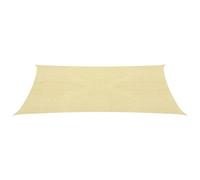 Parasol En Pehd Rectangulaire 4 X 6 M Beige Helloshop26 02_0008590 Multicolore