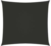 Parasol en tissu oxford carré 6x6 m anthracite
