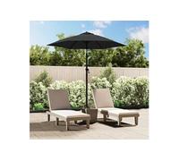 vidaXL Parasol extérieur Anthracite 200 x 224 cm Aluminium