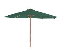 Parasol Florida, Parasol De Marché, Ø 3,5m Polyester/Bois 7kg Vert Vert