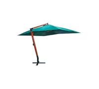 vidaXL Parapluie Melia 300 x 400 cm Vert