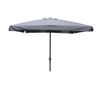Palerme parasol gris carré 2,95 x 2,95 m