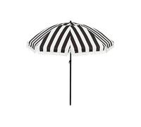 In the Mood Parasol de plage Osborn - 220x220x238 cm - Polyester - Noir
