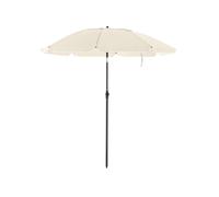 Parasol InandOutdoormatch, 160 cm, parasol de marché, protection UV UPF 50+, protection solaire, parasol de jardin octogonal en polyester, baleines en fibre de verre, avec sac de transport, bleu GPU60
