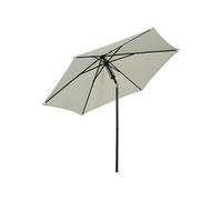 Outsunny - Parasol - Polyester - 265x265x235cm - Gris clair