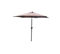 Concept Usine Parasol Come rond 2,5 x 2,5 m Chocolat marron
