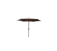 Portofino parasol marron rond 2,94 x 2,94 m