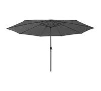 Helloshop26 Parasol déporté de jardin - Anthracite