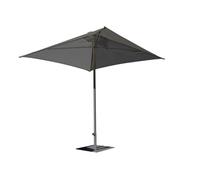 Parasol en aluminium laqué et toile Olefin