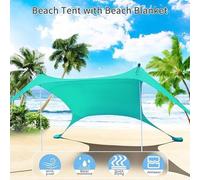 Parasol pour tente de plage : 44,5 cm (L) x 18 cm (l) x 14 cm (H)