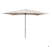 Parasol - PROLOISIRS - 3X2 Ecru - Mât droit - Toile polyester - Manuel