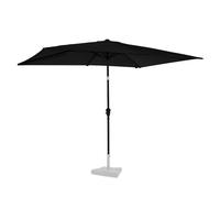 Parasol Rapallo 200x300cm - Parasol rectangulaire Premium | Anthracite/Noir