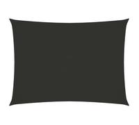 Parasol rectangulaire vidaXL en tissu oxford anthracite résistant à l'eau