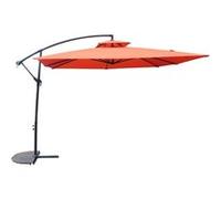 Concept Usine – Parasol Capri – terracotta déporté rond 2,95 x 2,95 m