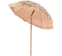 Parasol Tiki Parasol de terrasse en chaume Parasol de plage pour piscine de 1,80 m