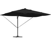 Parasol vidaXL, 352 x 251 x 265 cm, polyester et aluminium, noir