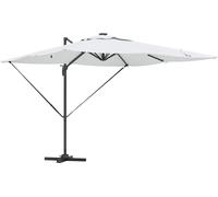 Parasol VidaXL couleur sable 286 x 284 x 270 cm en aluminium et polyester