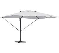 Parasol vidaXL couleur sable 351 x 250 x 253 cm en polyester et aluminium