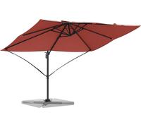 Parasol vidaXL, dimensions 351 x 250 x 260 cm, en polyester et aluminium