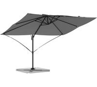 Parasol vidaXL, dimensions 351 x 250 x 260 cm, en polyester et aluminium