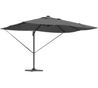 Parasol vidaXL, dimensions 352 x 251 x 265 cm, en polyester et aluminium